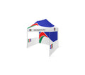 2x3 Gazebo Baskılı Tavan 1 Adet Tam Duvar 2 Adet Yarım Duvar Baskılı Model