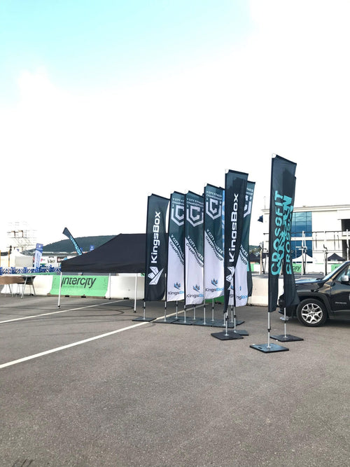 Beach Flag 100×400 cm