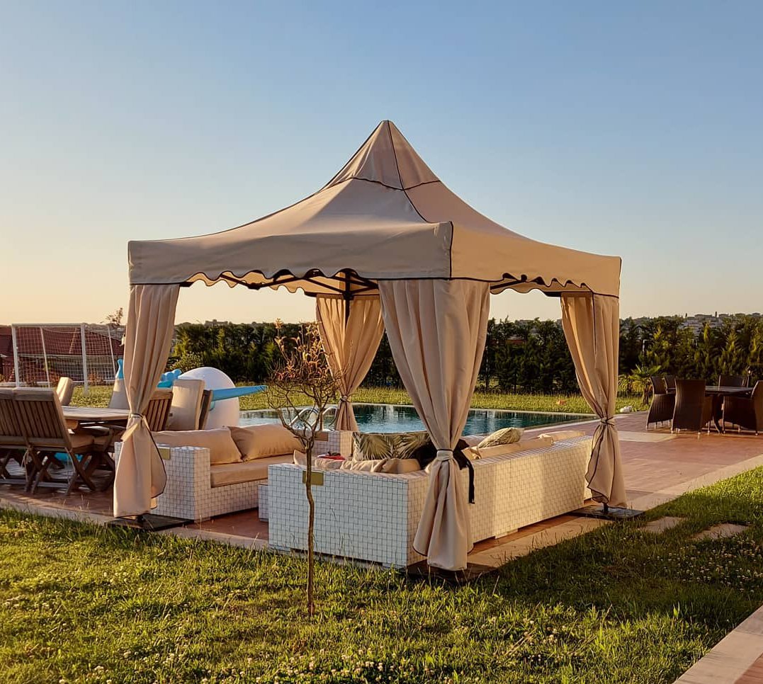 Gazebo da Giardino 4×4 m — dettaglio