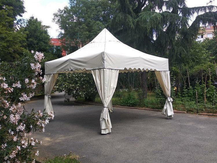 Gazebo da Giardino 3×3 m — interno