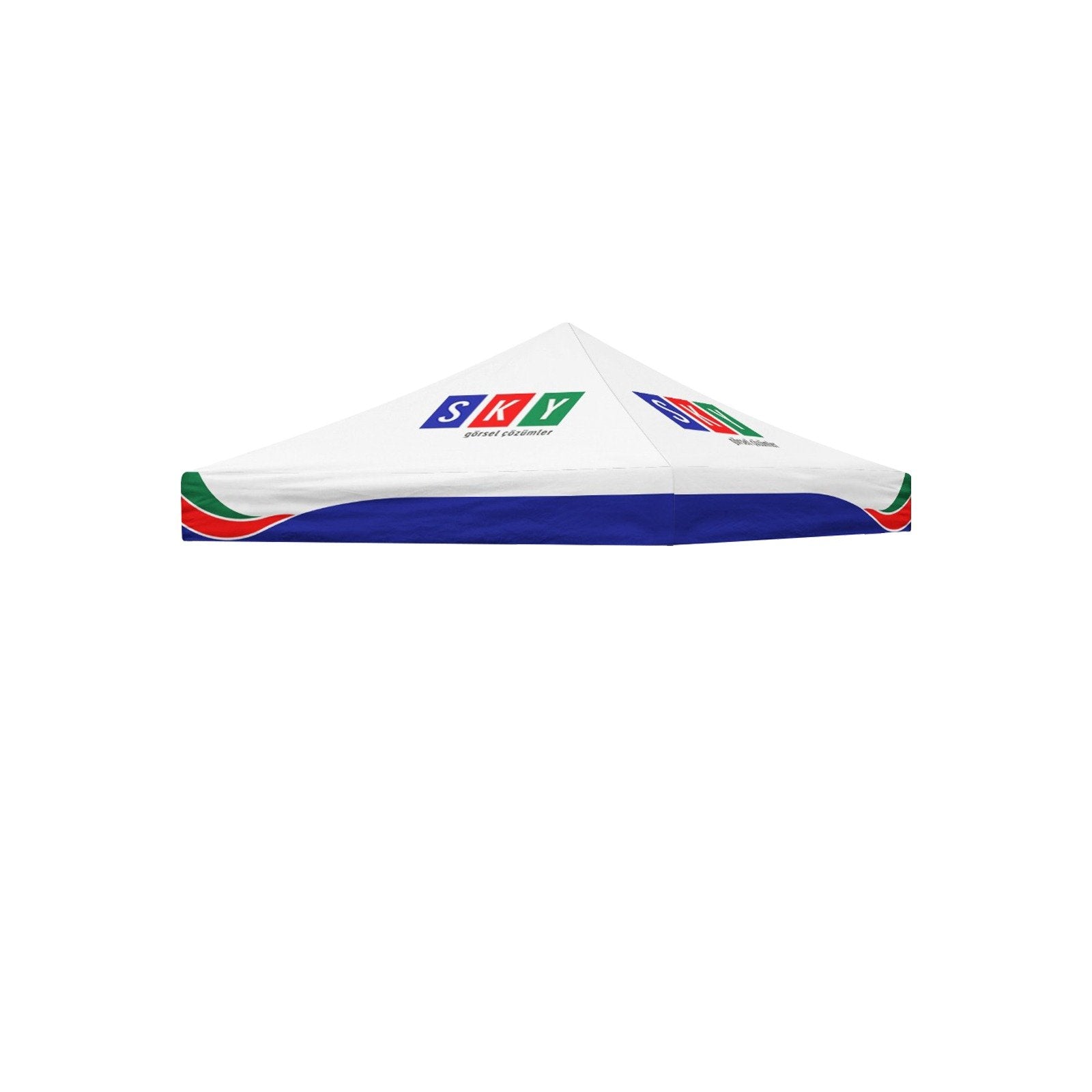 3x3 Gazebo Baskılı Tavan