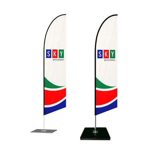 Bandiera ad Ala Stampata 75×325 cm