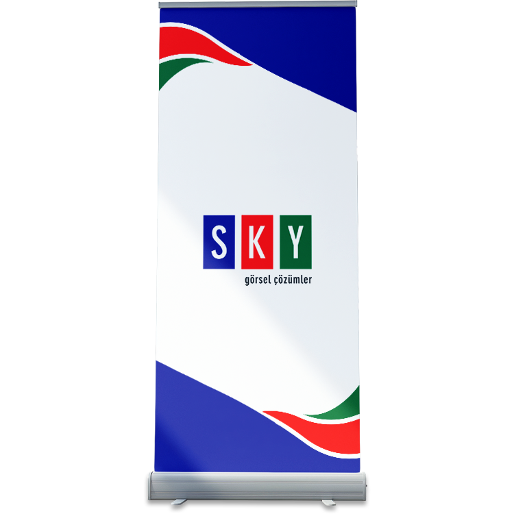 Roll-Up Espositore Avvolgibile 85×200 cm