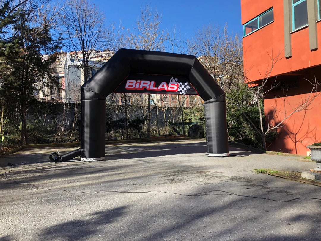 Arco Gonfiabile 6 m — allestimento gara 2