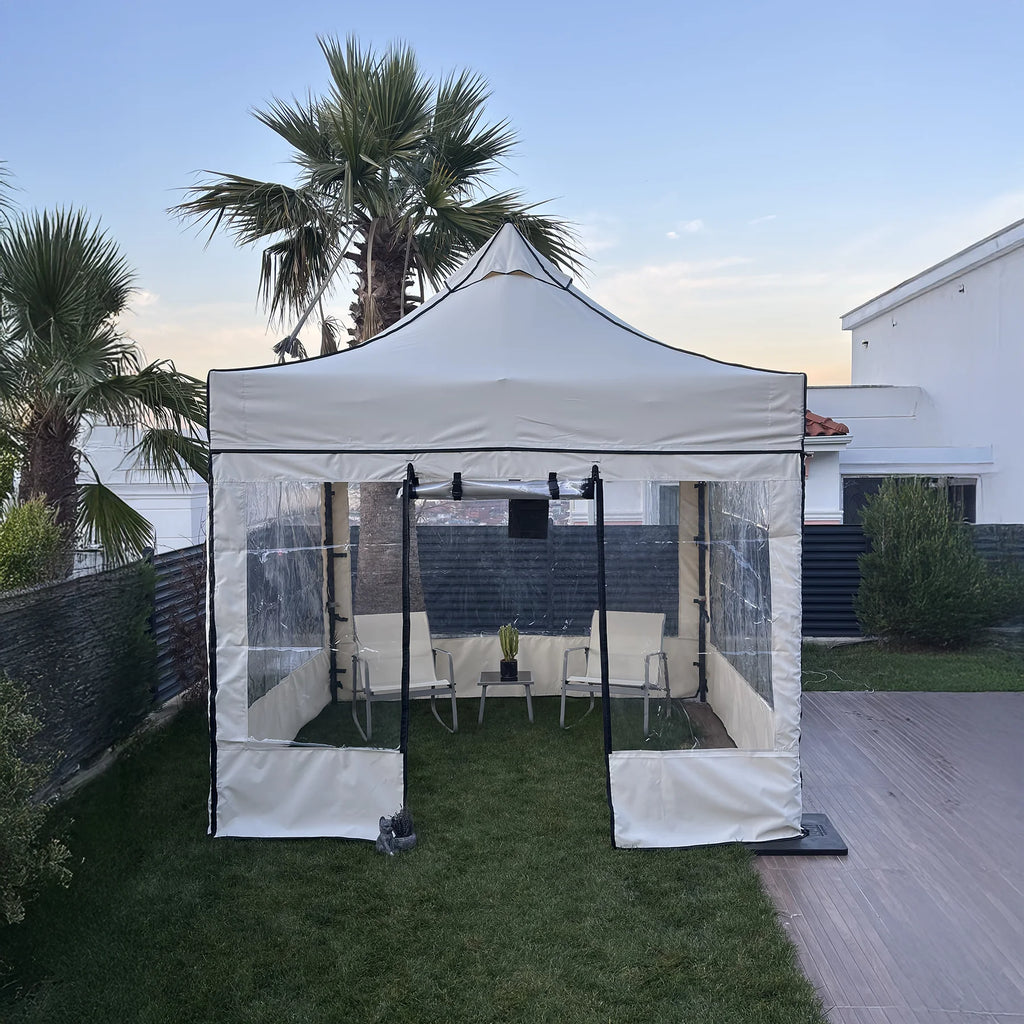 Gazebo per Inverno Sky Pro — interno luminoso