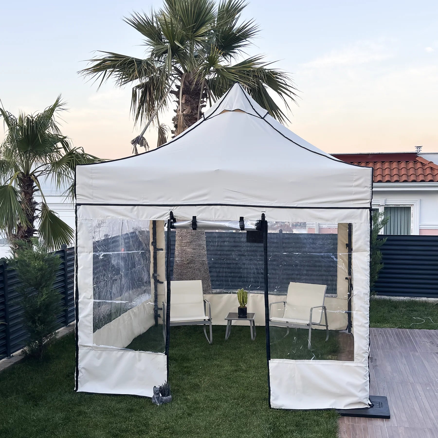 Gazebo per Inverno Sky Pro — dettaglio struttura