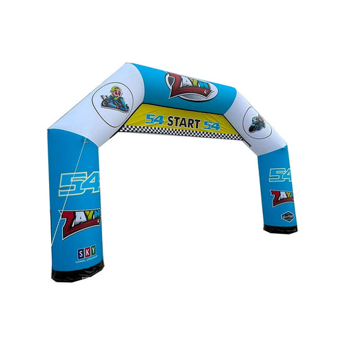 Arco Gonfiabile 6 m — personalizzazione ZAYN